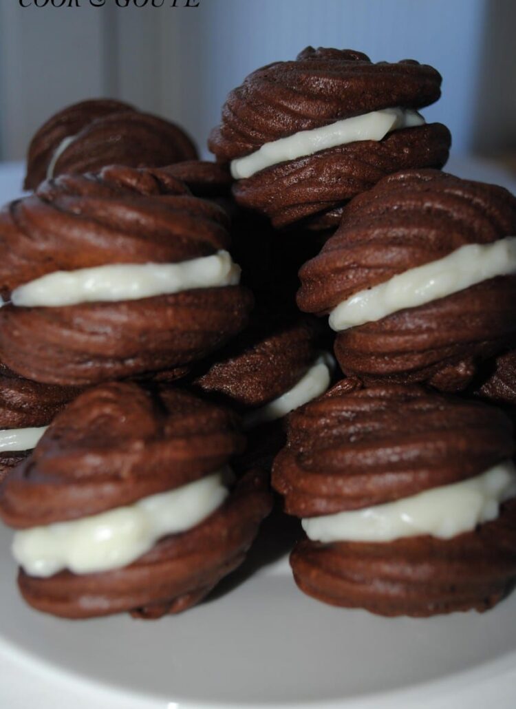 Woopie pies au chocolat