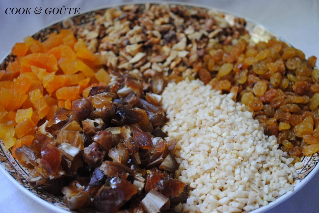 Briouates aux fruits secs 