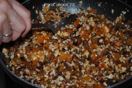 Briouates aux fruits secs 