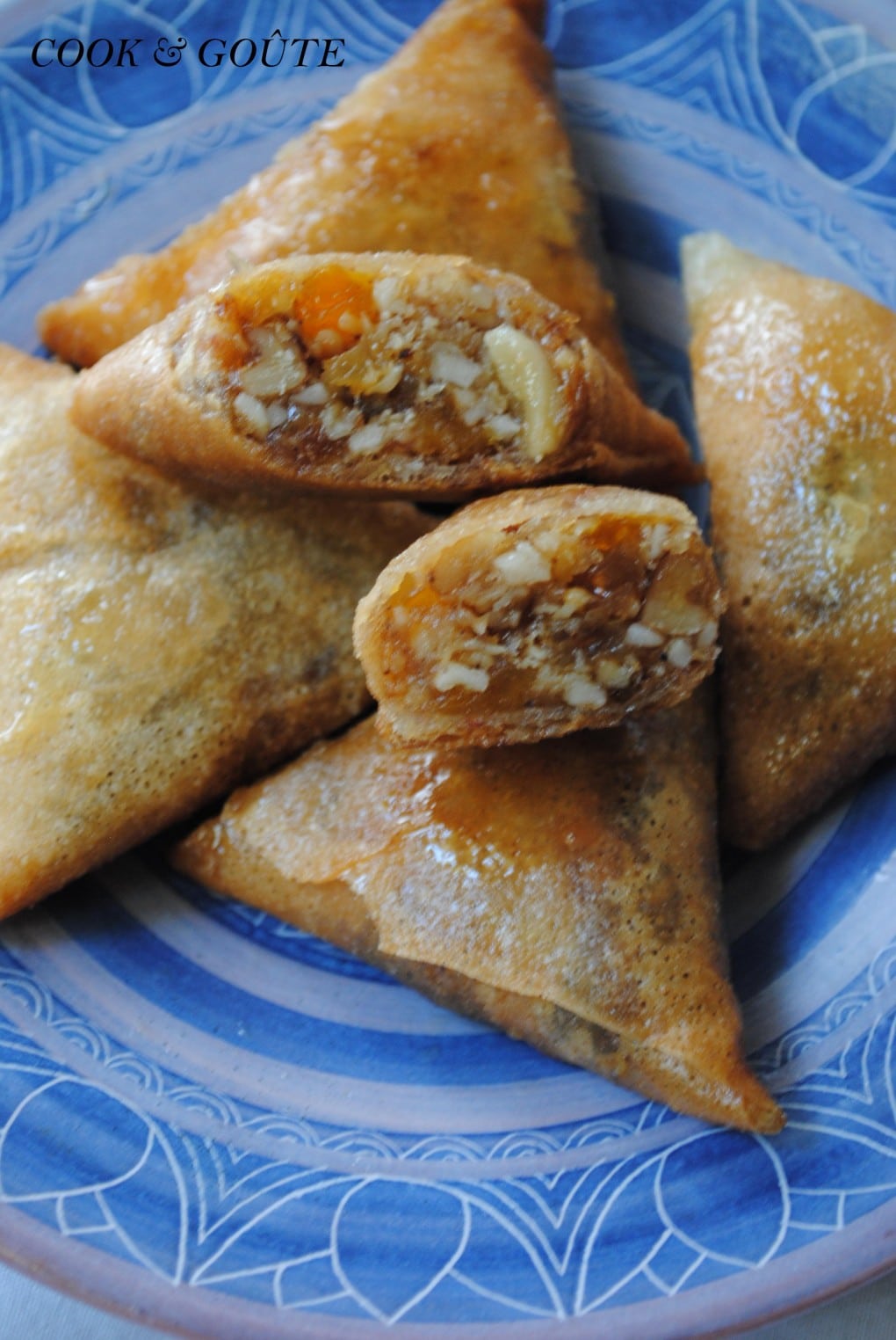 Briouates aux fruits secs 