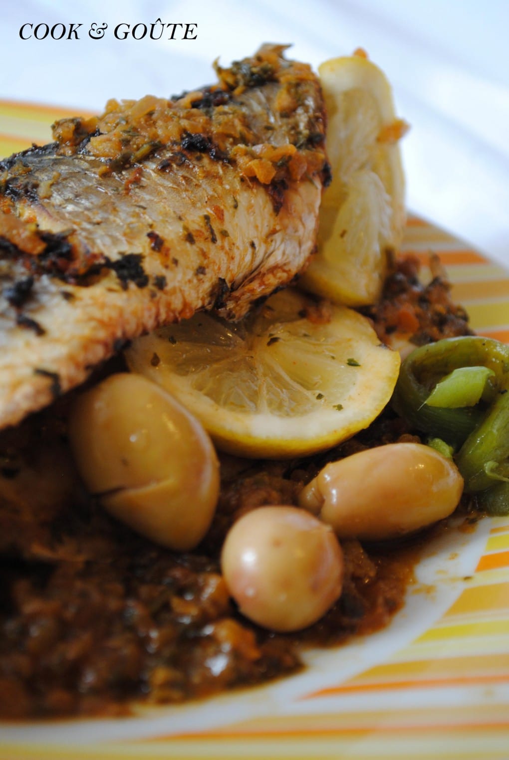 Poisson façon marocain