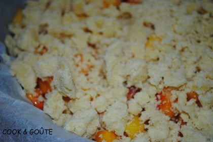 Gâteau crumble 