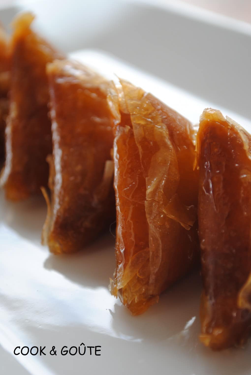 Briouates aux amandes