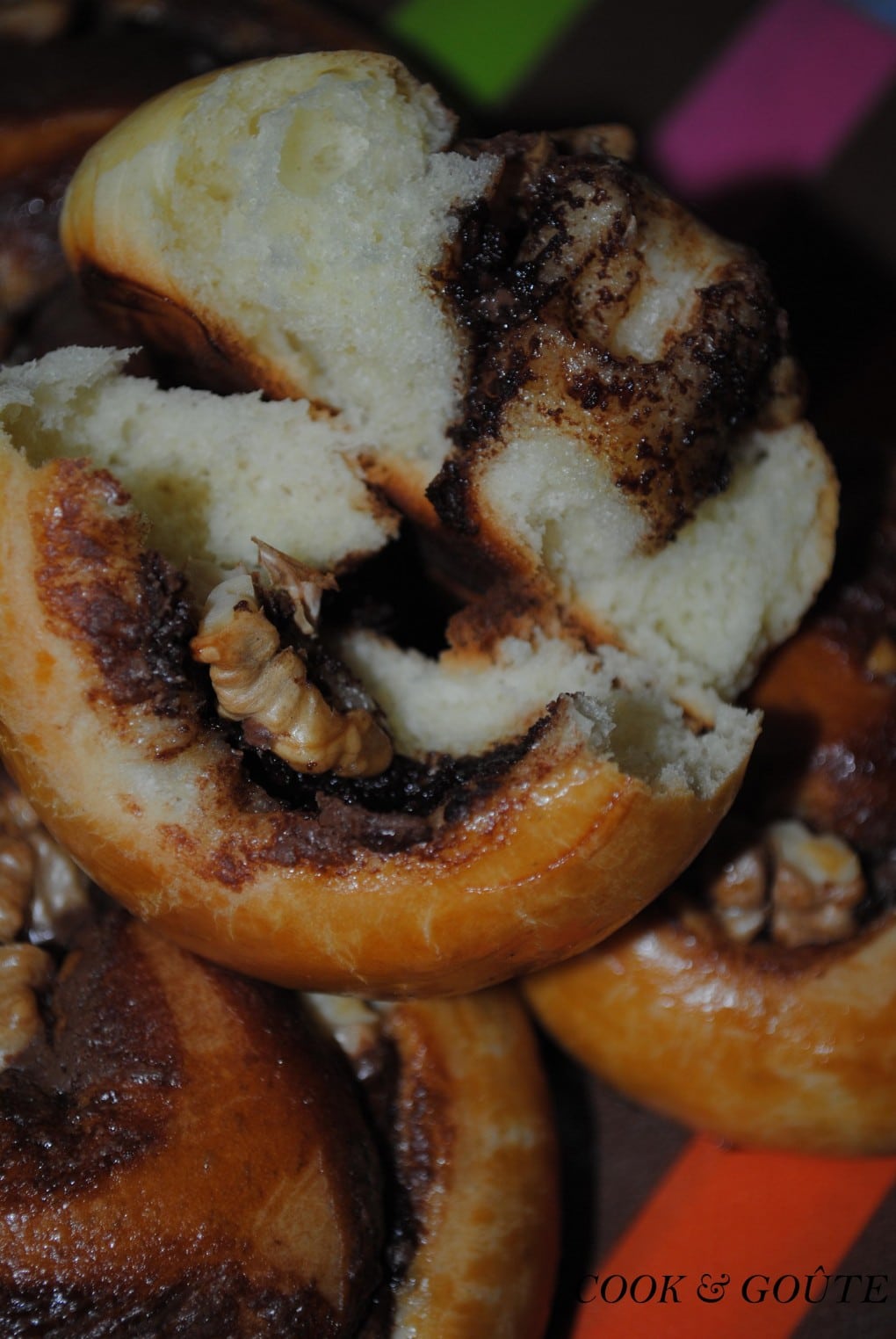 Brioche à la pâte à tartiner