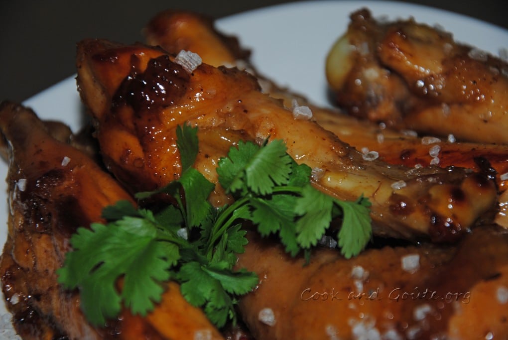 Poulet laqué 