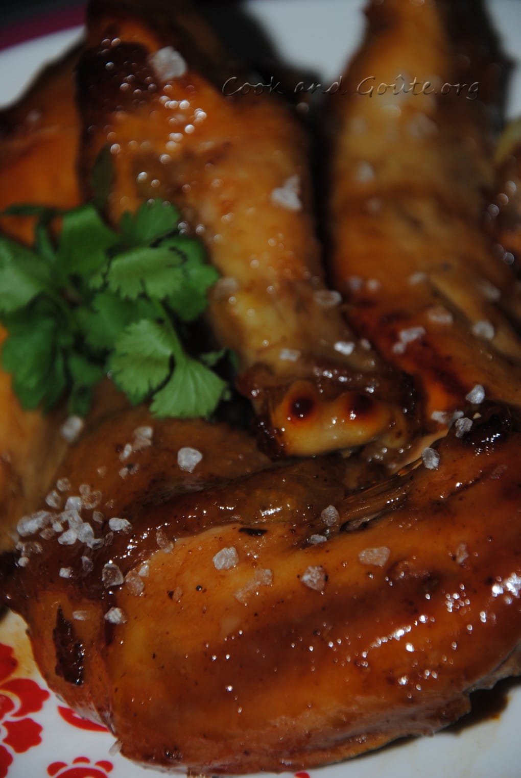 Poulet laqué 