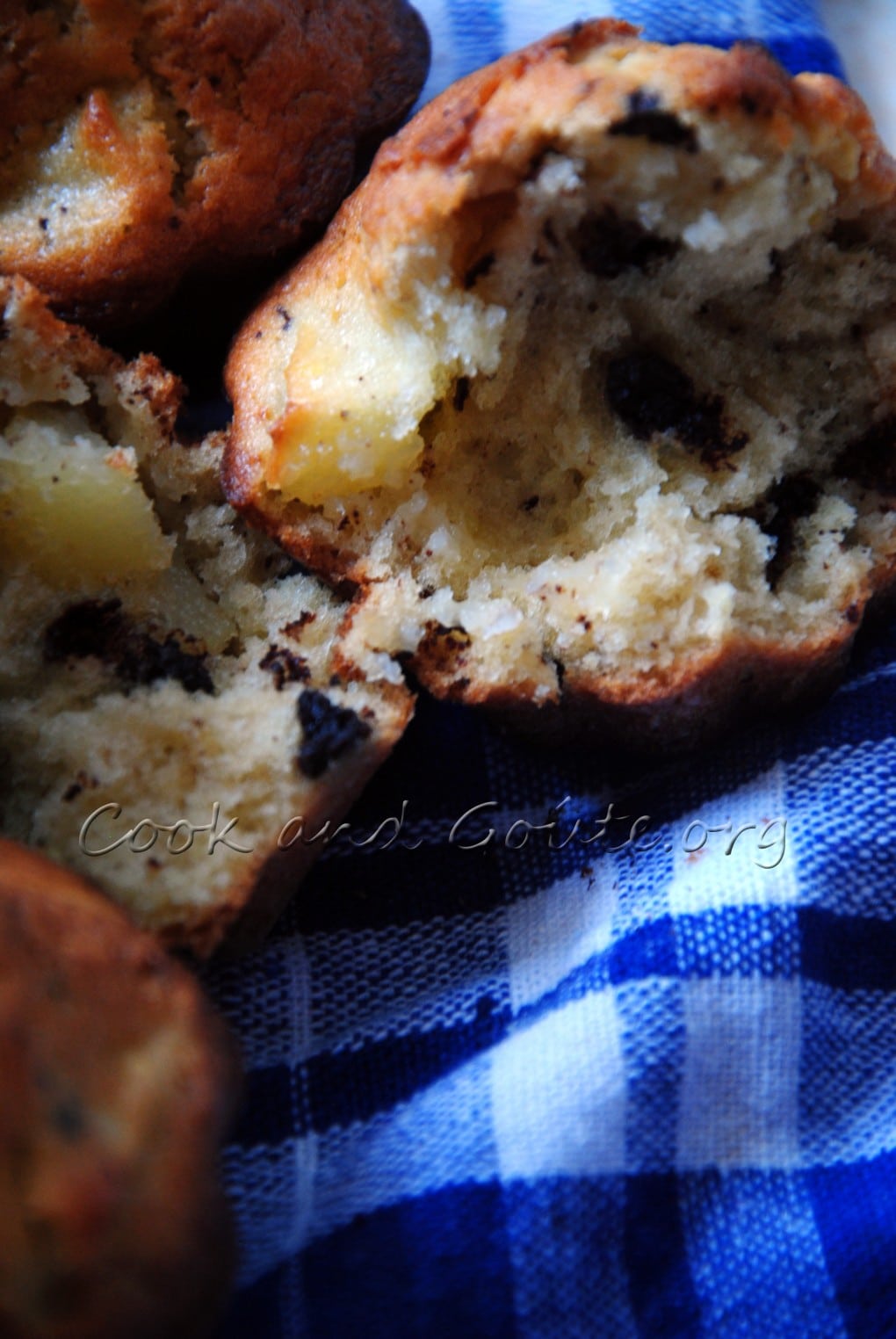 Muffins pommes