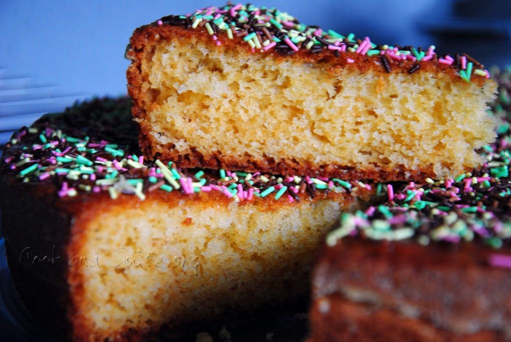 Gâteau au danette