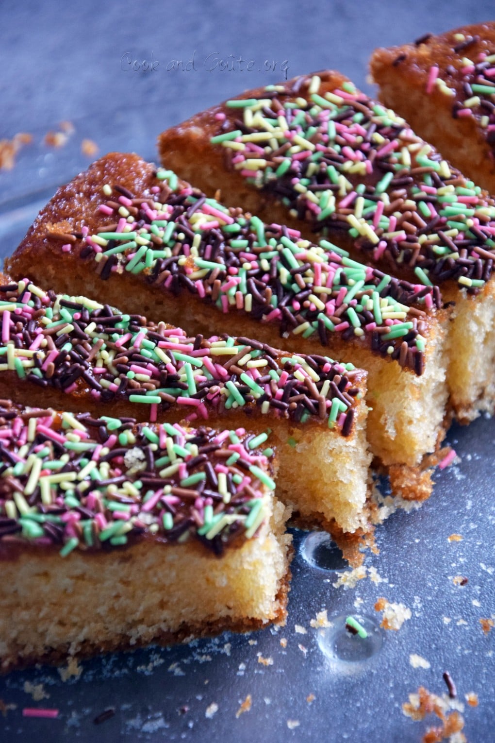 Gâteau au danette 