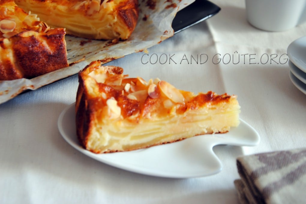 fondant aux pommes