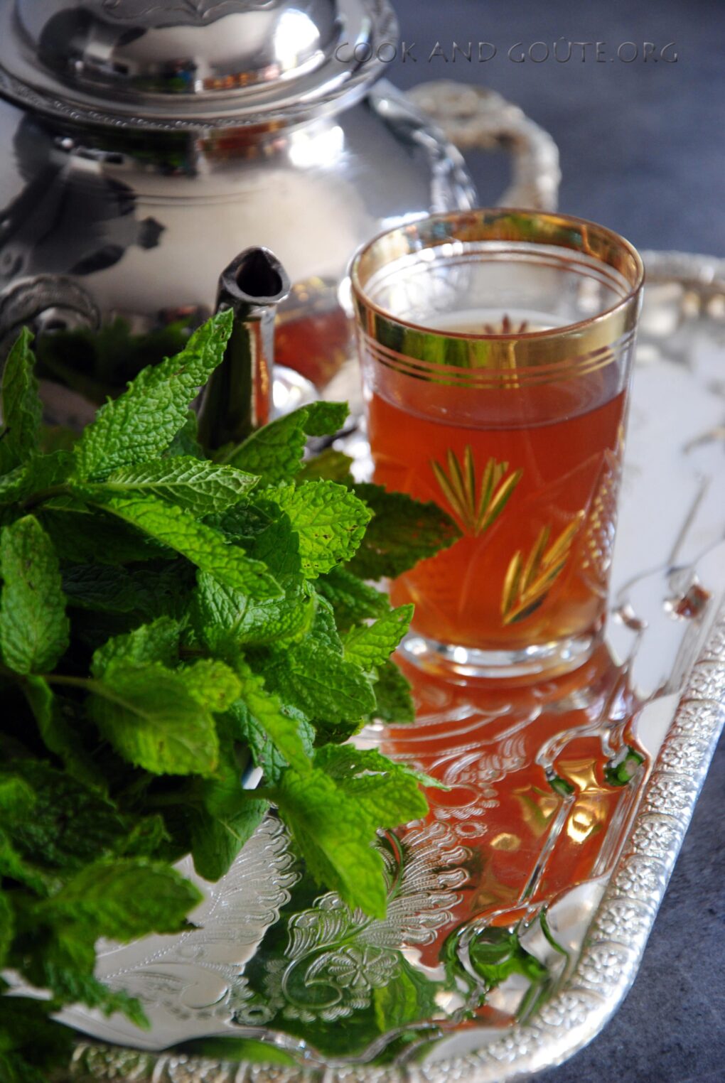 thé à la menthe