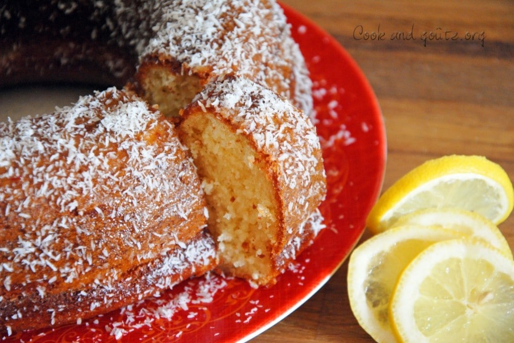 Cake express noix de coco et citron cake express