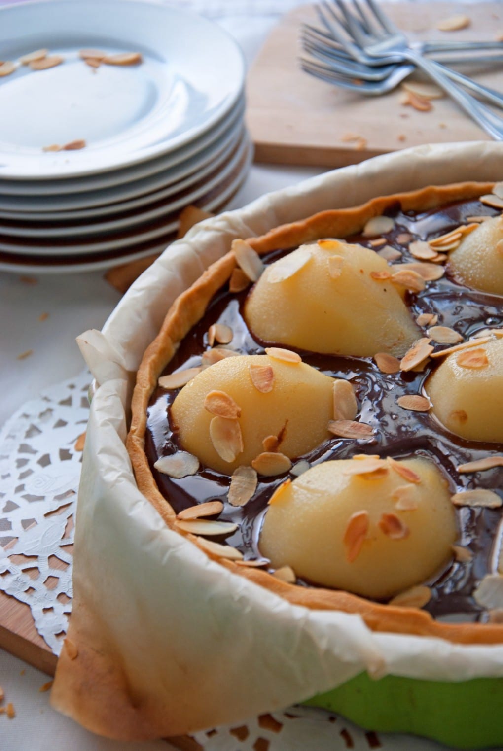 tarte au chocolat
