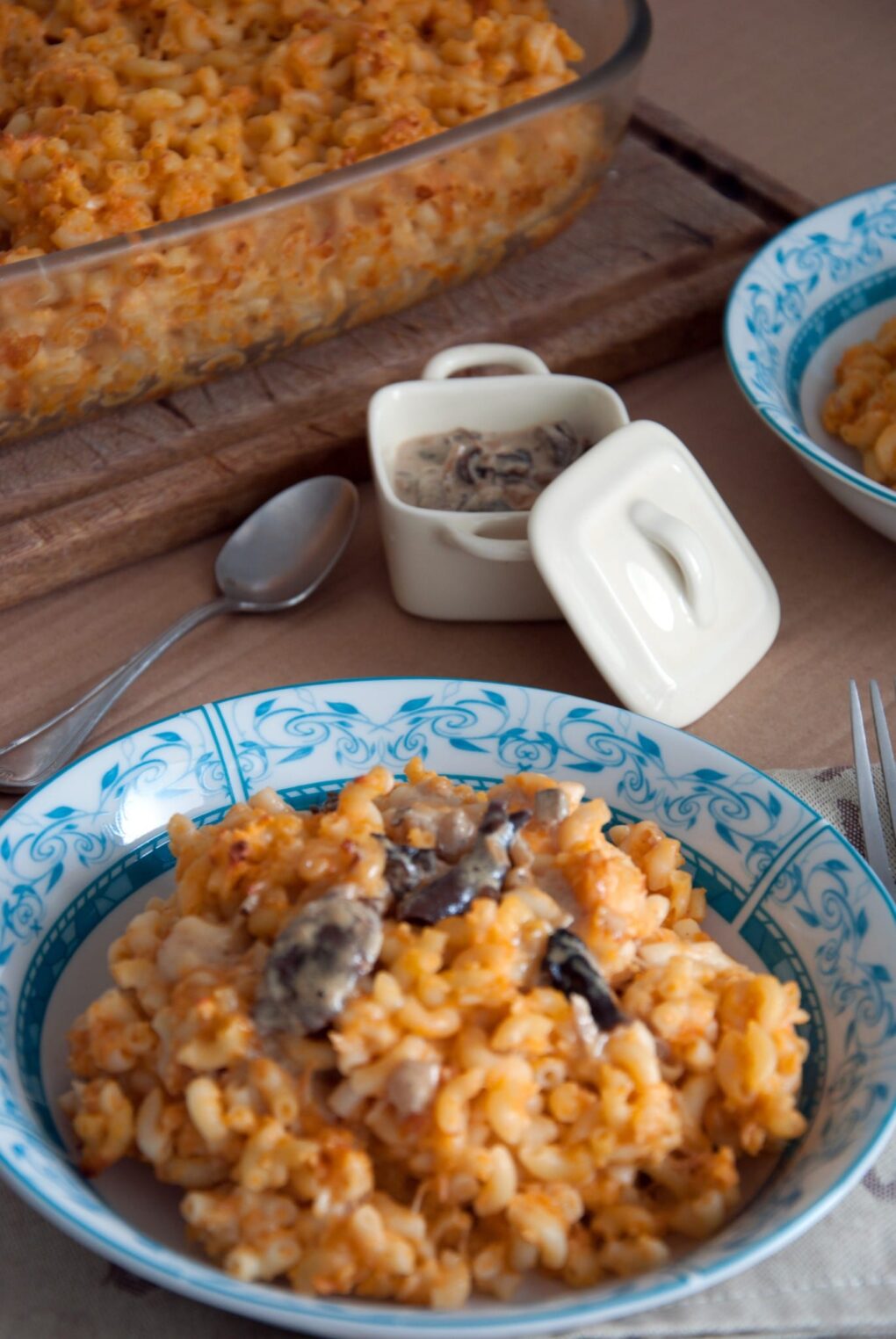 gratin de coquillettes