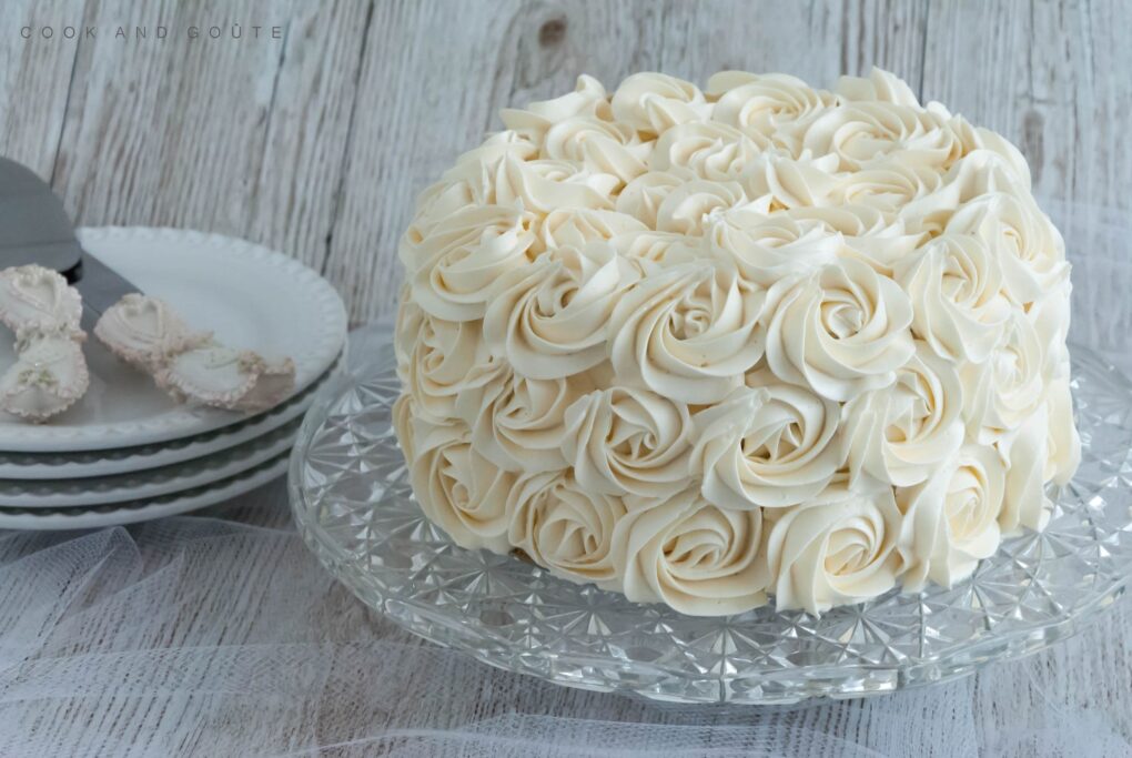 rose cake