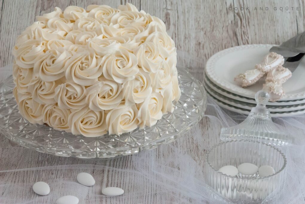 rose cake
