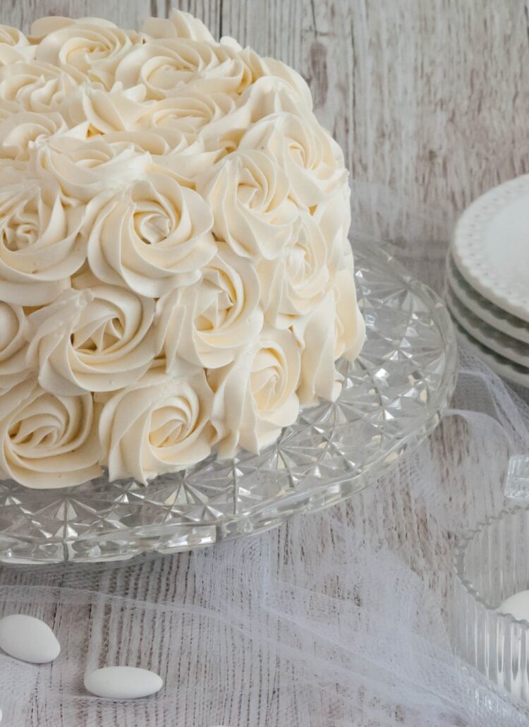 rose cake