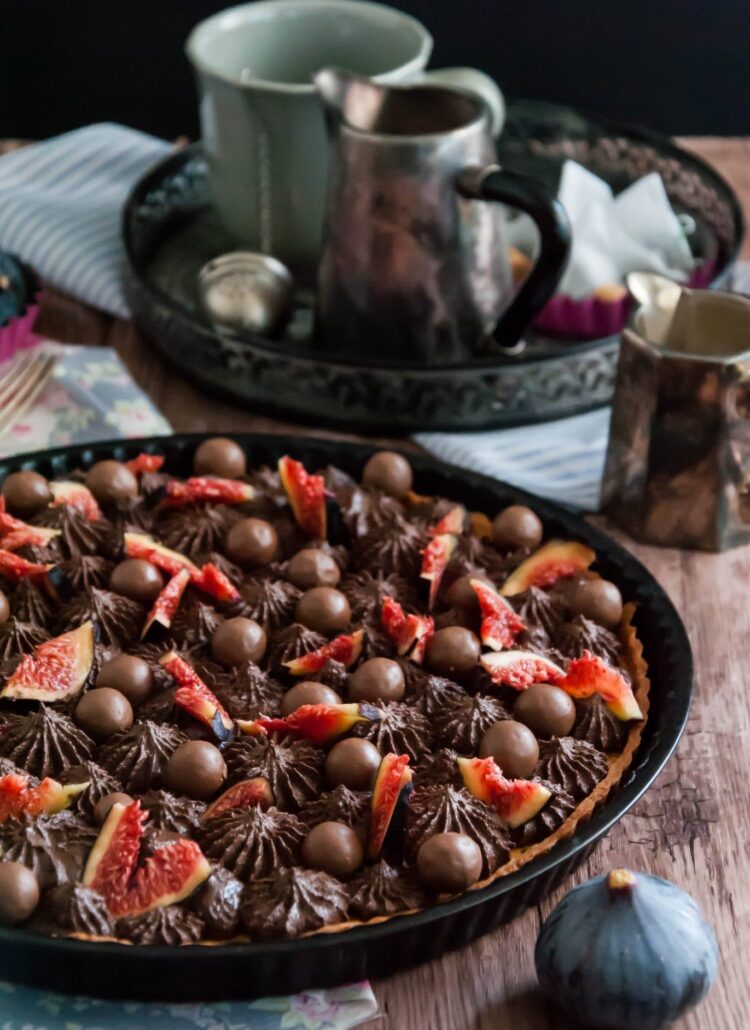 TARTE MOUSSE AU CHOCOLAT