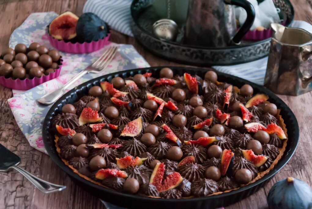 TARTE MOUSSE AU CHOCOLAT 