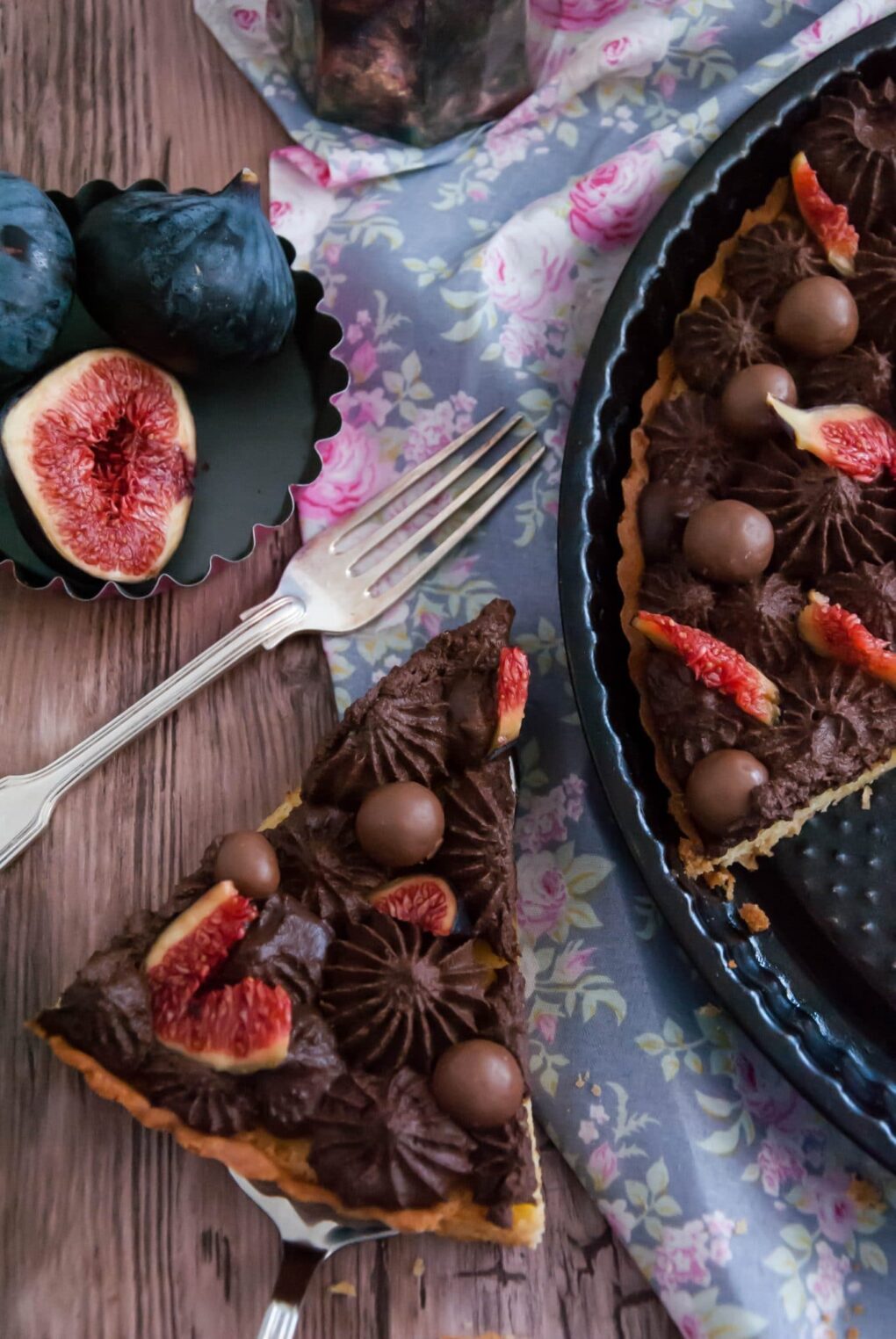 TARTE MOUSSE AU CHOCOLAT 