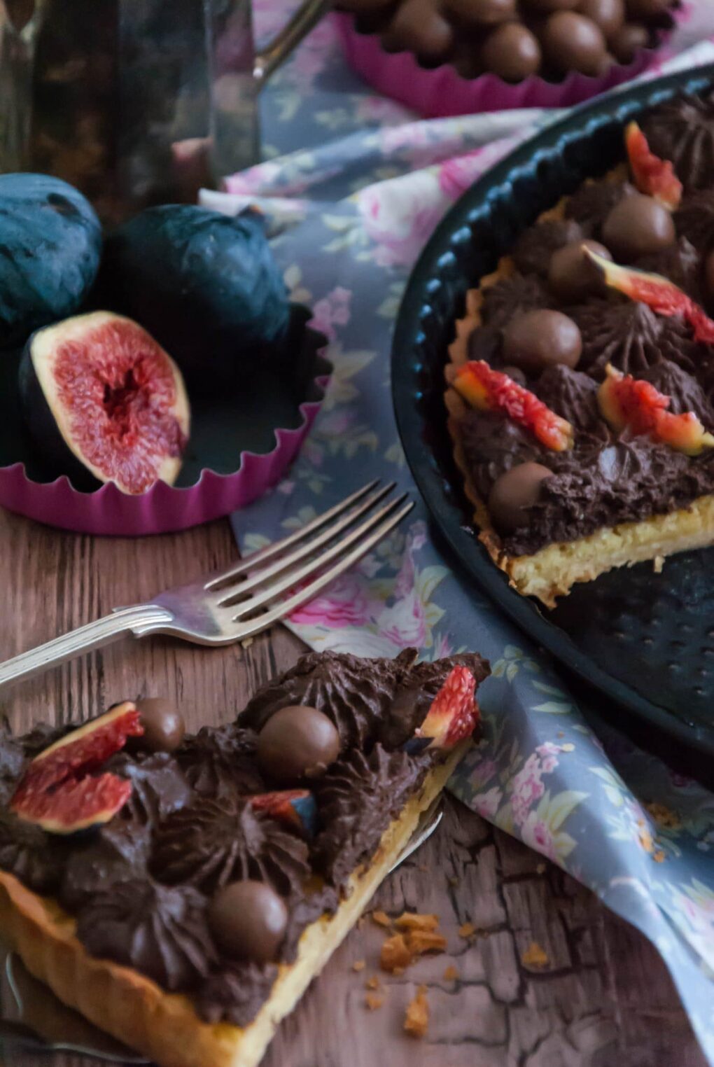 TARTE MOUSSE AU CHOCOLAT 