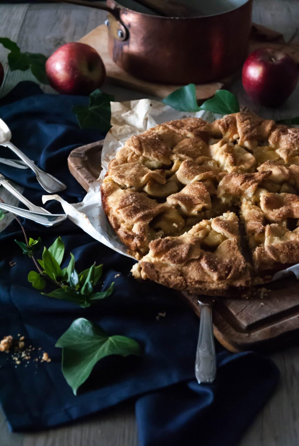 TARTE AUX POMMES RUSTIQUE 54A