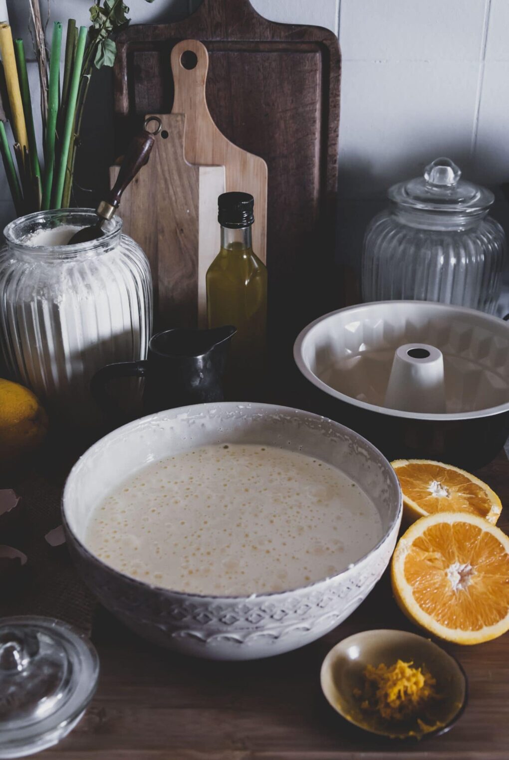 bundt cake à l'huile d'olive