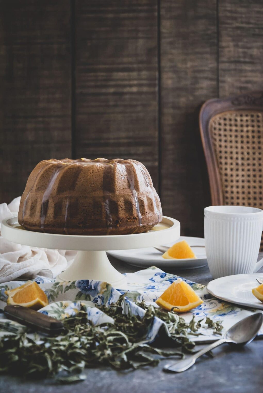 bundt cake à l'huile d'olive