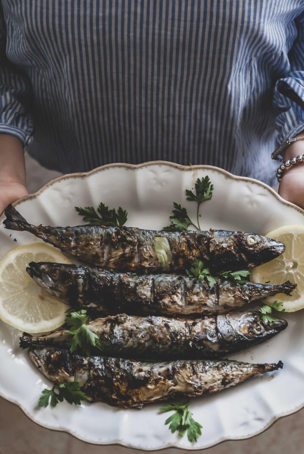 poisson au barbecue