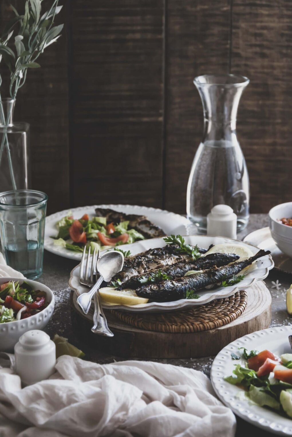 poisson au barbecue