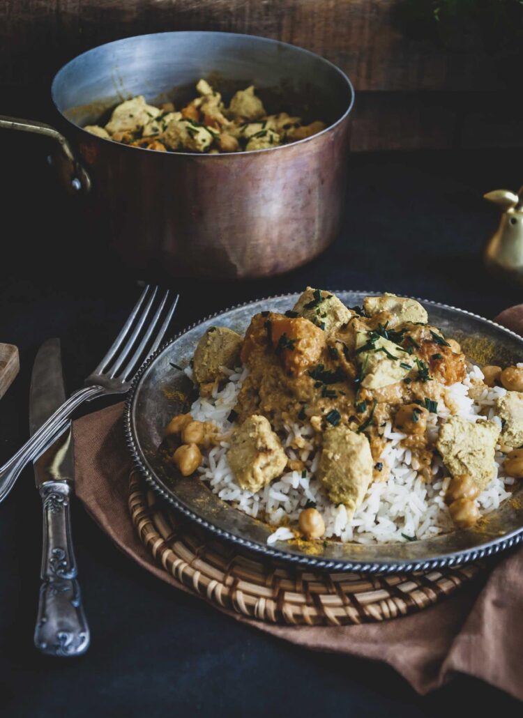 curry de poulet