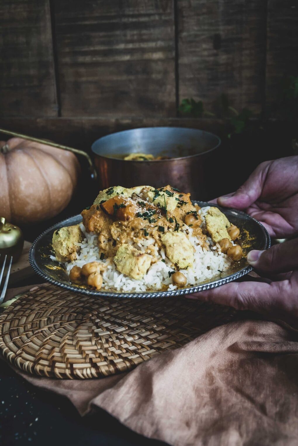 curry de poulet