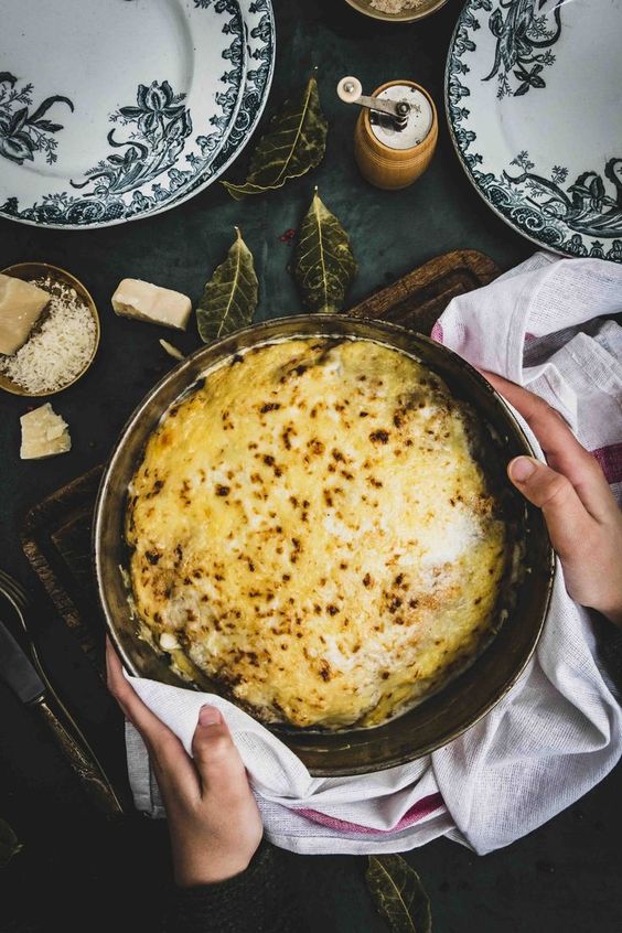 Crêpes salées façon lasagnes