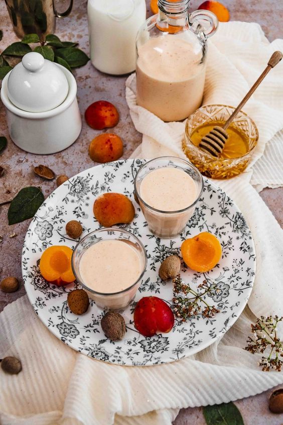 smoothie à l'abricot