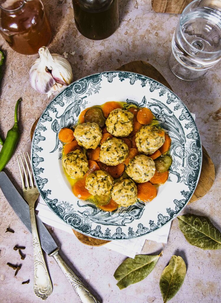 Boulettes de merlan à l’huile d’olive