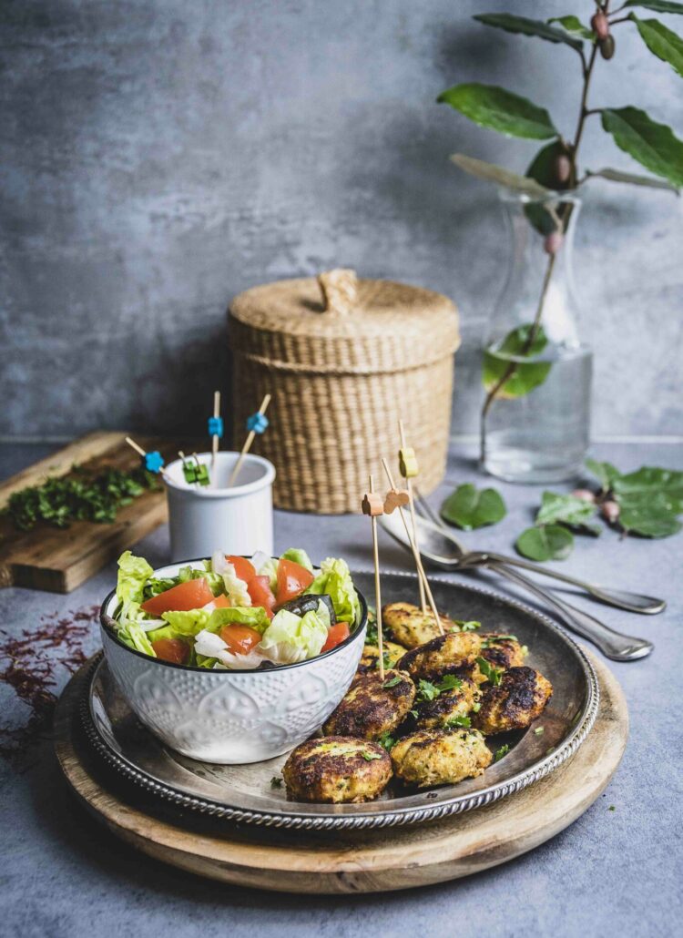 Beignets de poisson au safran