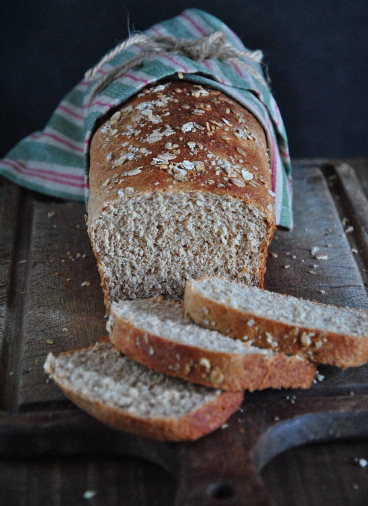 Pain de mie au blé complet