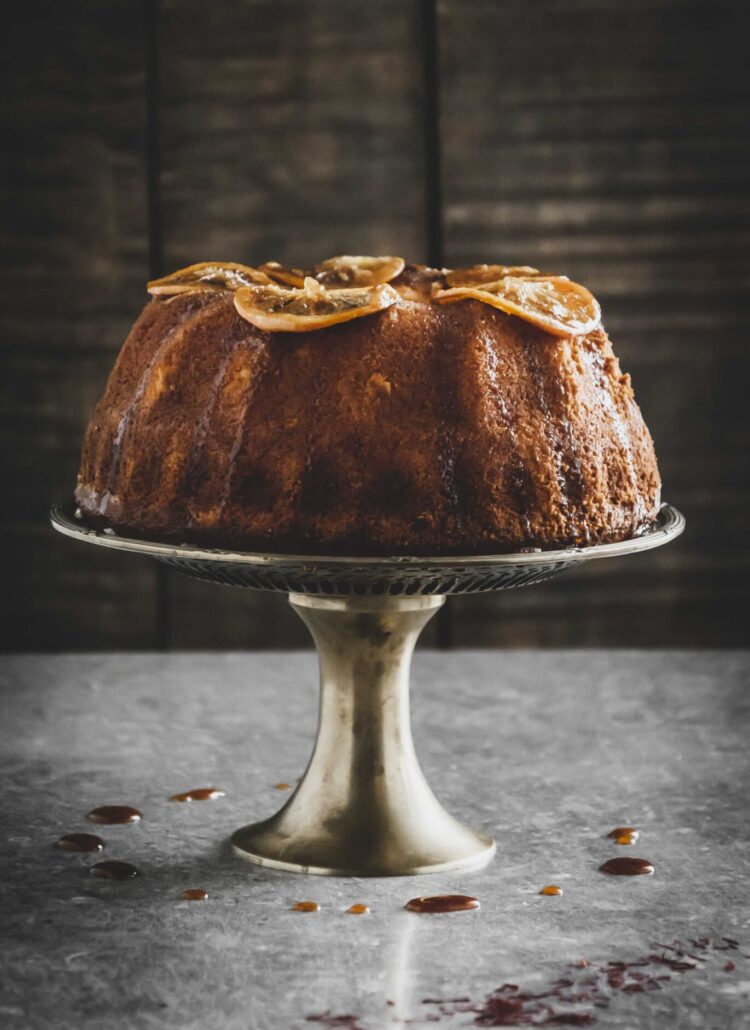 Gâteau au safran et à l’orange